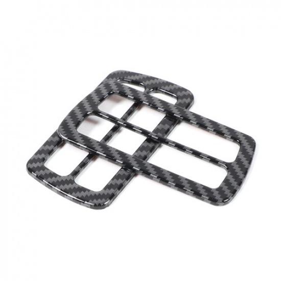 ABS Carbon dashboard Side Air Vent Outlet Cover Trim For Toyota Tacoma 2024+