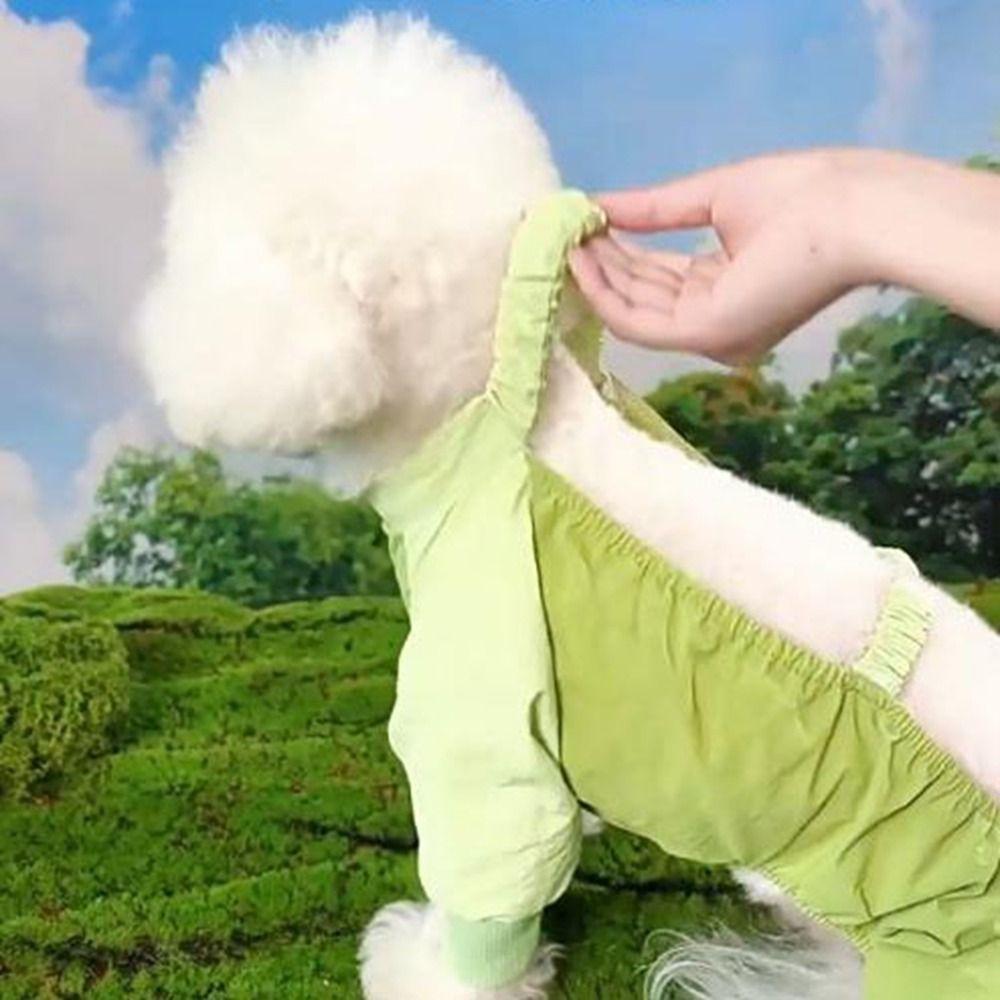 Adjustable Straps Pets Dustproof Pants High-elasticity Waterproof Dog Jumpsuit All-Season