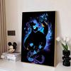 Disney Diamantmalerei Aladdin Silhouette Kunst Illustration Mosaik Stickerei Diamantmalerei Kreuzstich Heimdekoration 5D DIY