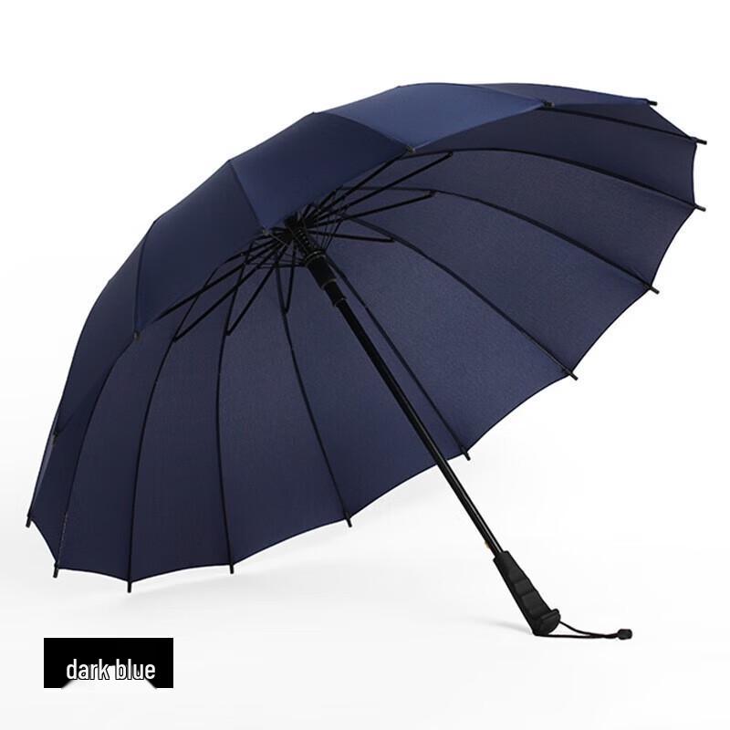 Прямой ветрозащитный зонт Yuyang с 16 ребрами