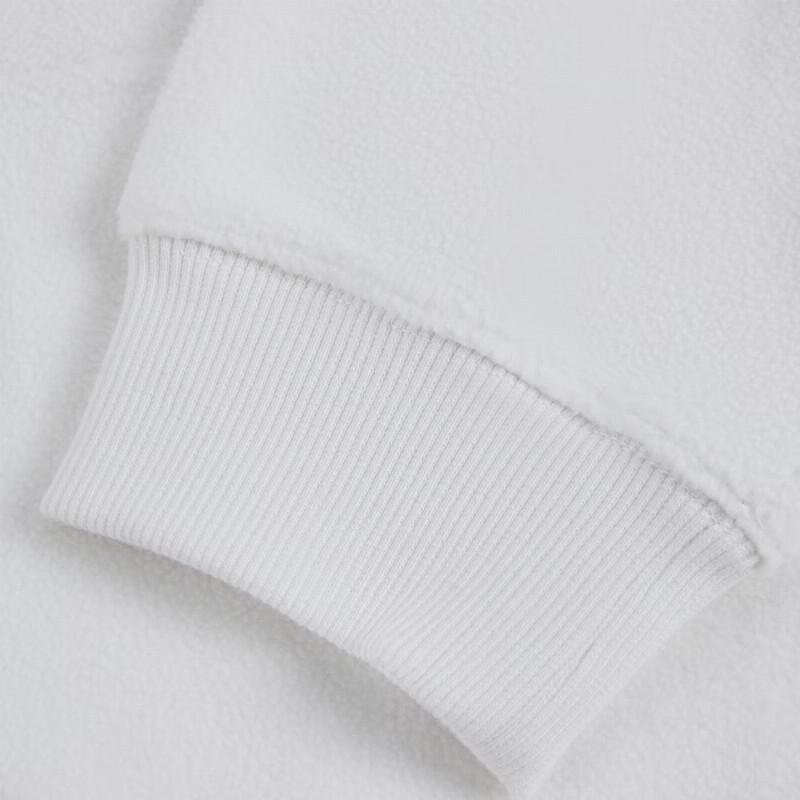 Gap Unisex Oversized Button-Neck Fleece Hoodie