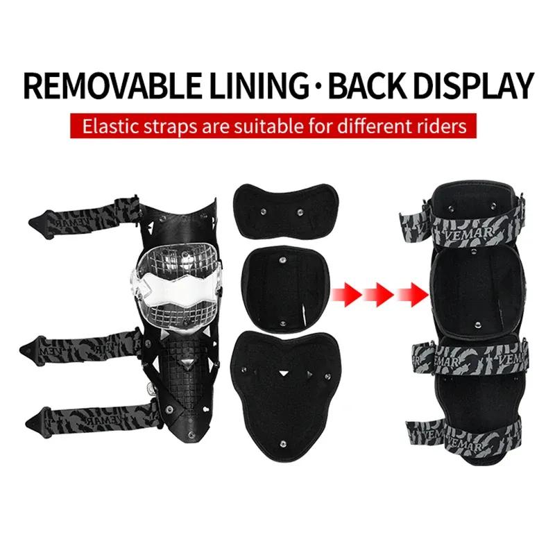 Motorcycle Racing Riding Knee Guard Protective MX Motocross Knee Protectors Pads Armor Kneepads Gear Rodilleras Moto