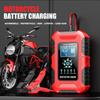 12V/24V 10A Multifunction Smart Charger for Motorcycle, Car & Van Repair