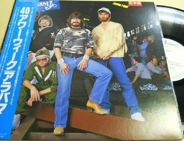 

LP Record ALABAMA 40 Hour Week RPL8288 RCA 1985 Japan Obi Rock Used