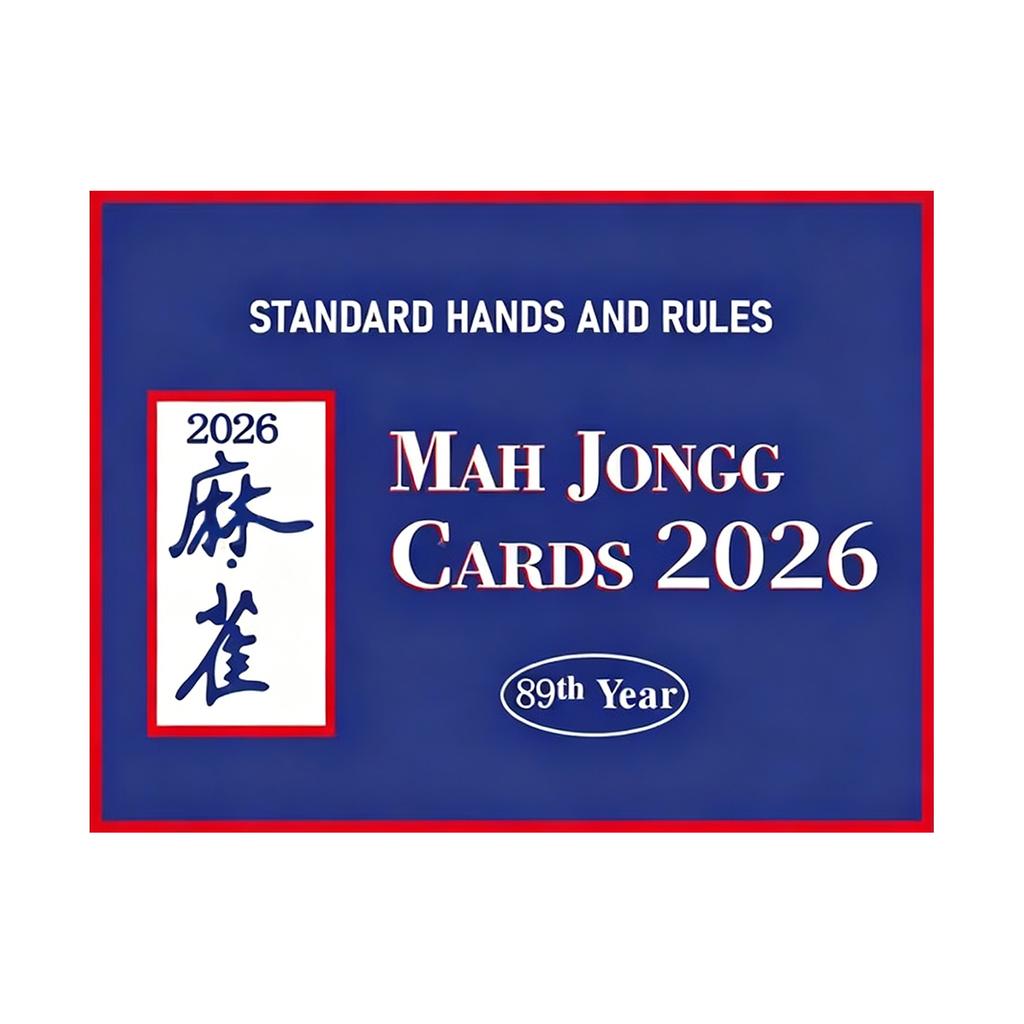 Mahjong Karten 2026 Edition Standardhände und Regeln Offizielles Set für Turnier und Freizeitspiel mit aktualisierten Richtlinien und Punktesystem