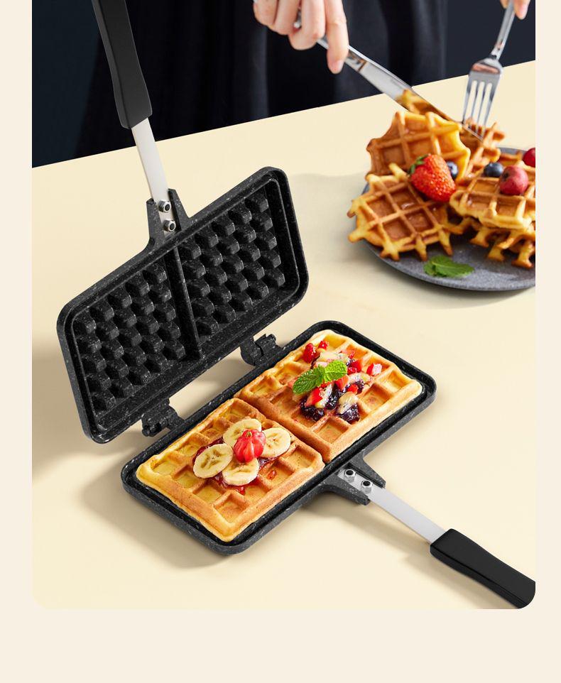 Non-Stick Waffle Mold & Baking Tray - DIY Breakfast & Pastry Maker