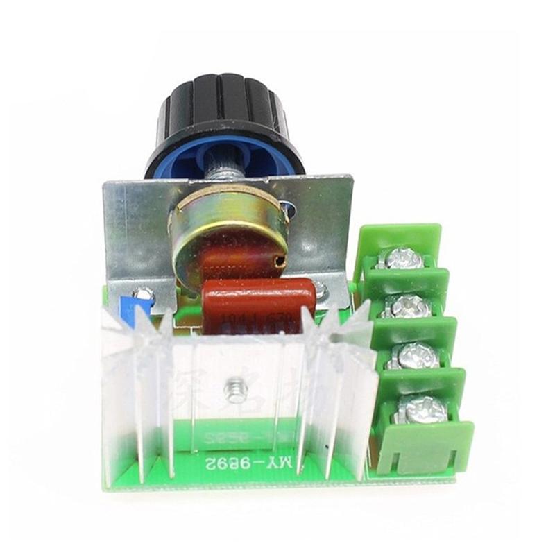Ac 220V 2000W Scr Voltage Regulator Dimming Dimmers Motor Speed Controller