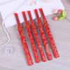 Red Chopsticks Chinese Wood Bag Holder Dinnerware Flatware Kitchen Food Stick