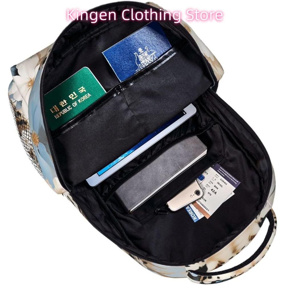 Zabawny Uroczy Leopard Lekki Plecak na Laptop Lekki Wielofunkcyjny Podróżny Codzienny Plecak Unisex Plecaki College dla Mężczyzn W