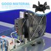 100Pcs Universal Plastic Fan Blade for Electric Motor Condenser Replacement Heavy Duty Motor Compressor Fan Blade Household