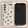 Capa para Samsung Galaxy A51 A73 A71 A72 A53 A54 A12 A13 A26 A32 A35 A36 A15 A16 A56 A34 A23 Capa de Celular Laço Fashion