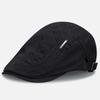 Adjustable Men's Newsboy Caps Herringbone Pattern Painters Hats Casual Flat Cap  Outdoor Wear