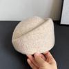 Elegante Pillbox-Hüte Fedoras Fedora-Hüte Uniform Stewardessenhüte Wollene Zylinder für Auftritte