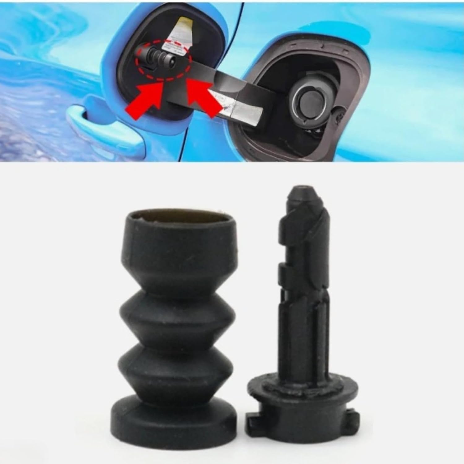 Fuel Tank Filler Door Release Latch — Direct Fit Replacement for FP5Z5428610B / FP53-220A20-BB — OEM-Style Fuel Door Latch Assembly, Durable