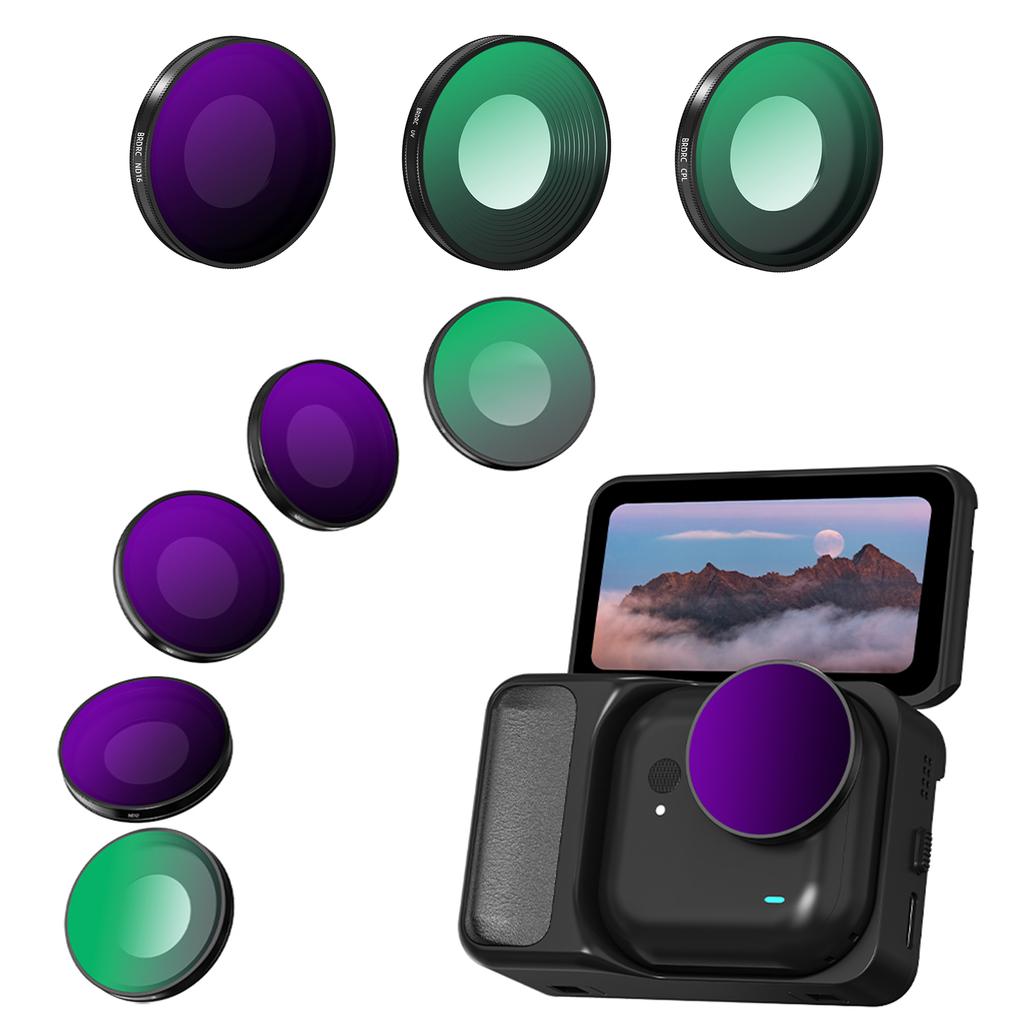 For Insta360 GO Ultra ND Light Reduction Filter Lightweight UV Protection Lens Filter CPL Polarizing Filter Camera Accessories
