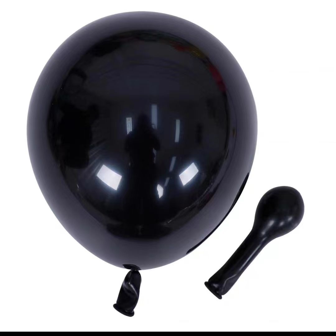 

5 Inch Latex Thickened Balloon, Birthday Party Wedding Room Decoration Latex Balloon Holiday Decoration Supplies Factory Price 200 5-inch thickened black