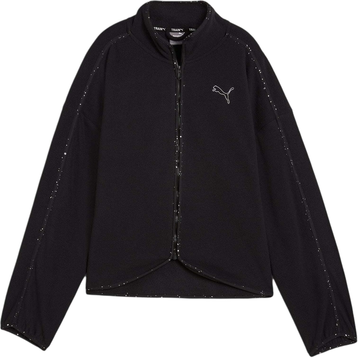 

Puma Однотонная куртка на молнии с длинным рукавом и логотипом Женские куртки Черный 525802-01 XS