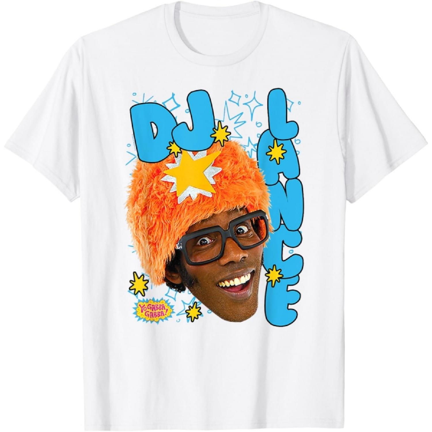 DJ Lance Photo Bubble Letters TV Show T-Shirt S
