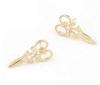 Adjustable Korean Small Cute Scissors Earrings for Girls