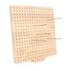 Crochet Blocking Board Handcrafted Wooden Knitting Blocking Mats with 20 Stainless Steel Pins 5