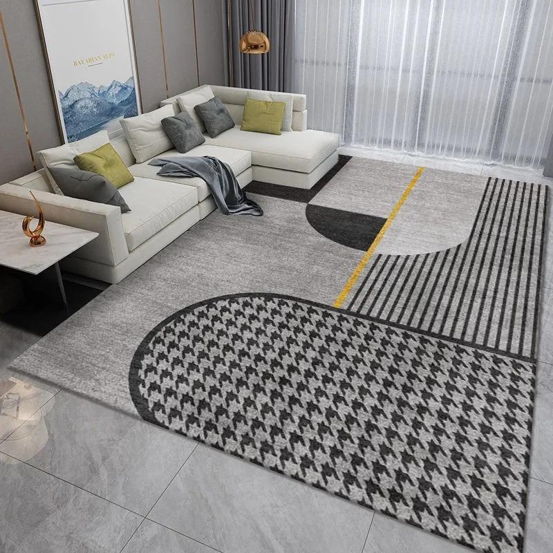 Geometric Simple Abstract Pattern Floor Mats Door Front Decoration Home Living Room Floor Mats