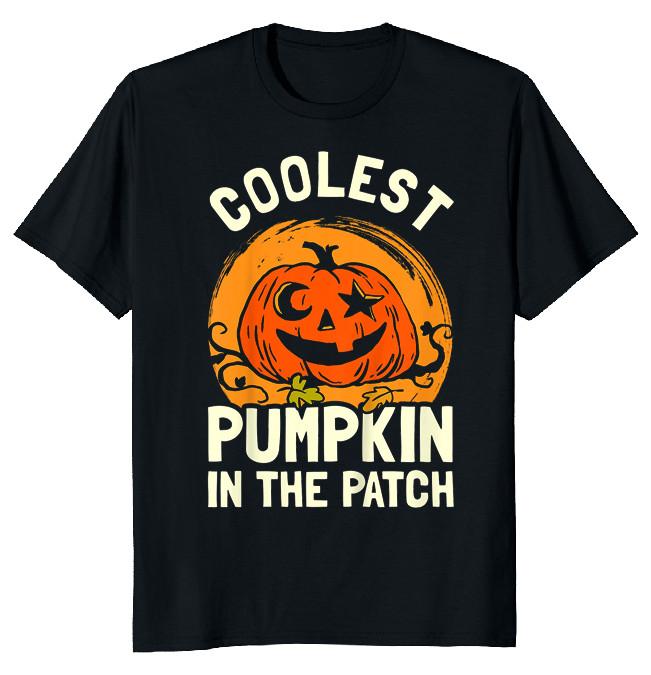 NEW LIMITED Halloween Pumpkin in the Patch Funny Novelty Tee XXXXL