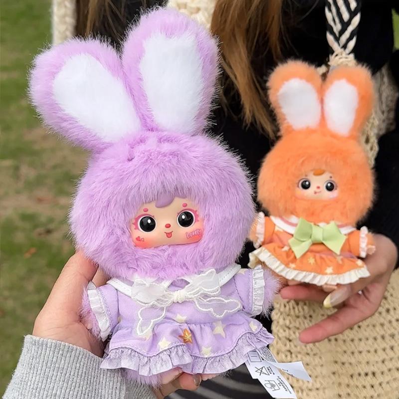 Latest Samuel Flower Field Bunny Plush  Stuffed Rabbit Dolls Collectible Trendy Plaything Bag Pendant Table Decoration Girls Present