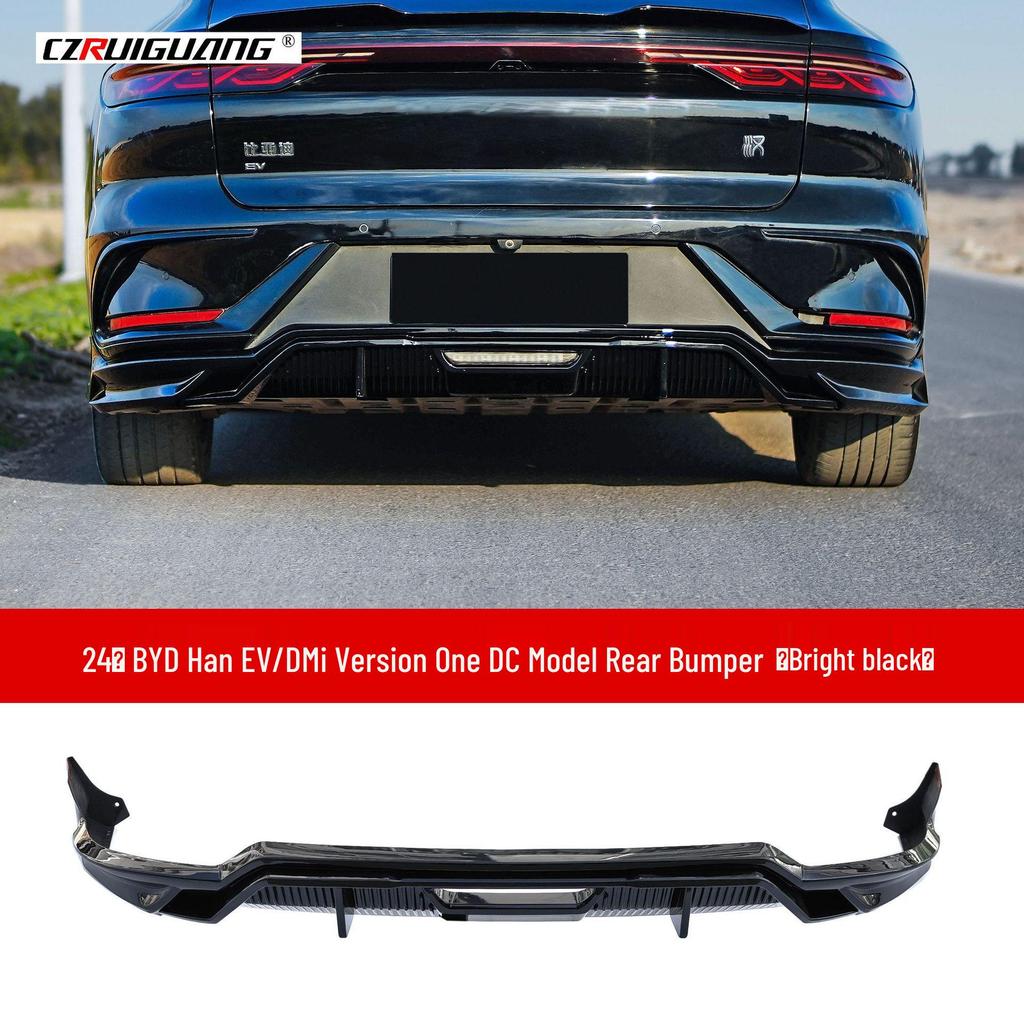 2024 BYD Han DC Model Aero Kit: Rear Diffuser, Side Skirt, Front Lip, Rear Spoiler, Rear Lip