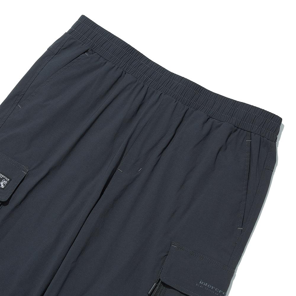 INTERCREW Basic Cargo Regular Fit Pants D Grey Ity3Pl02Adg
