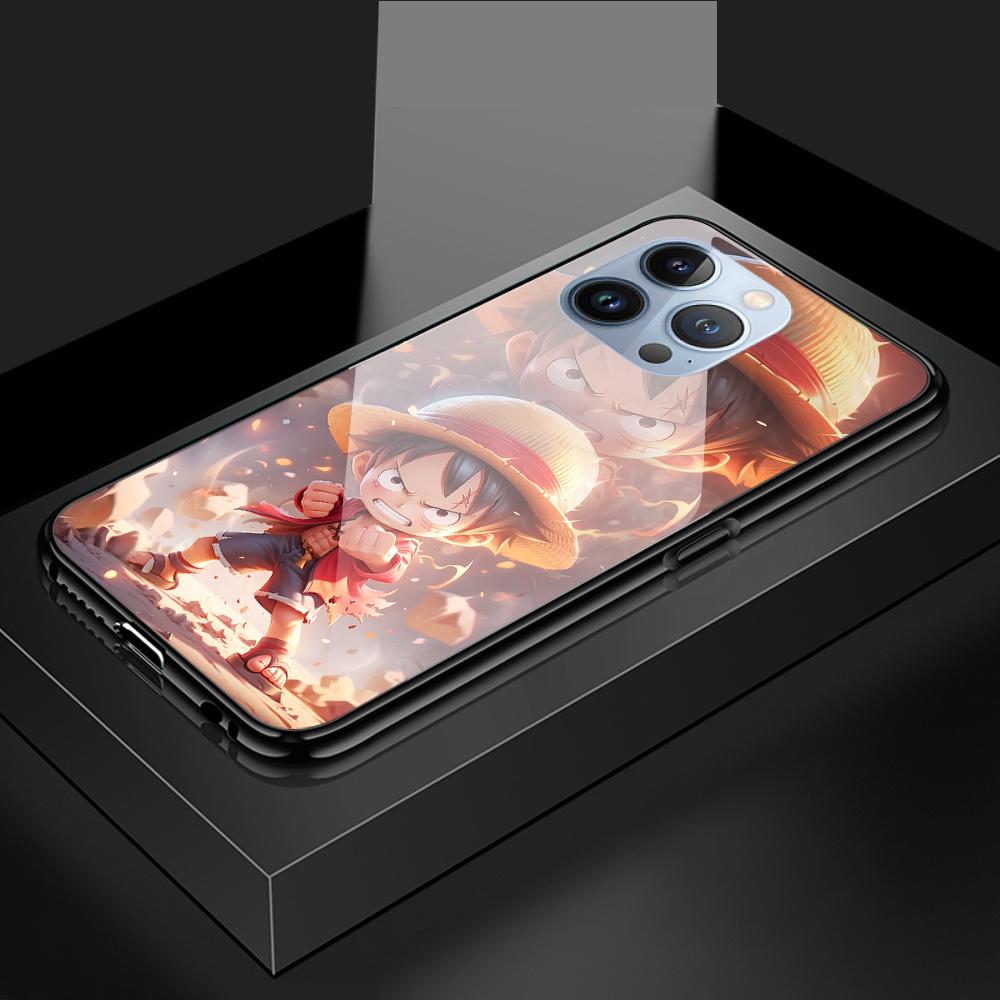 Tempered Glass Phone Case For OPPO Reno13 Reno14 Realme 11 12Pro 14 GTNeo6 C21Y C53 C75 OnePlus Nord2 NordCE3Lite Soft Edge Shockproof Smooth Shell
