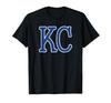 Stylish Kansas City KC 2-letter Kansas City Local Fashion T-shirt