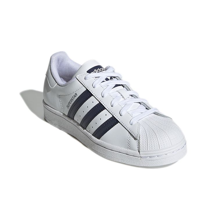 Adidas Originals Superstar J Comfortable Non-Slip Durable Low-Top Kids Skate Shoes Pure White Kids Skate Shoes GY3358