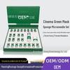 Conjunto de Microagulhas com Filme Verde para Pele com Tendência a Acne com Microcristais de Algas Azuis (70% Agulhas de Osso) - Kit de Salão de Beleza