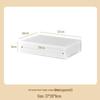 Transparent Single Compartment Storage Drawer