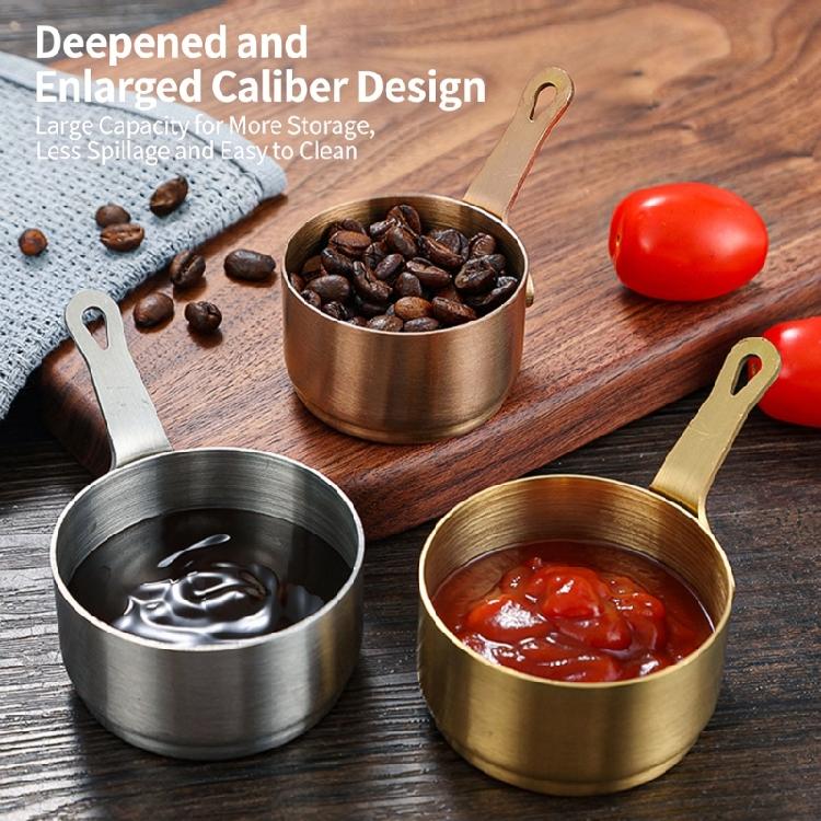 100ml Stainless Steel Saucepan With Ergonomic Handle Convenient Metal Milk Pan For Heating And Melting Food