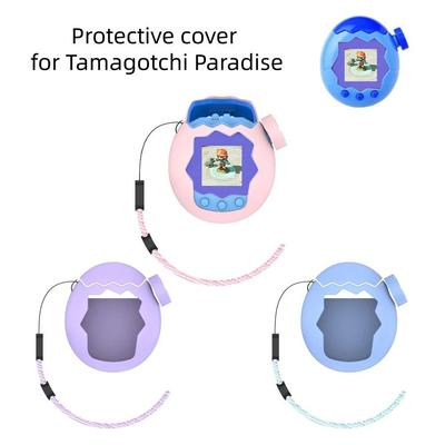 Liquid Silicone Protective Case For Tamagotchi Paradise Anti Fall Soft Game Console Protective Cover Games Accessories New