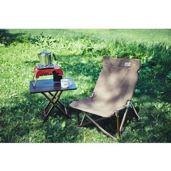 Coleman chair steel canvas low