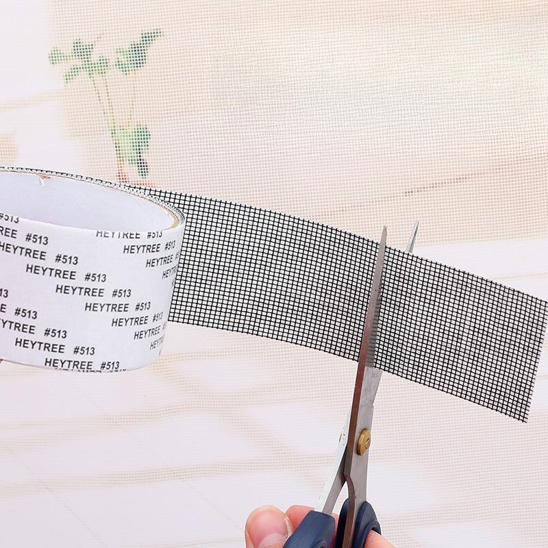 Strong Self-adhesive Window Screen Repair Tape, Window Screen Repair Patch, Covering Holes, Insect and Mosquito Nets