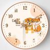 Silent 3D Clock: Magnetic Refrigerator Sticker - Creative Home Decor