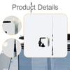 Car Antenna Mount Bracket 180° Rotation Practical Durability Sturdy Replacement Portable