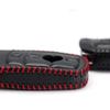 Genuine Leather Car Key Cover Keychain Case for Mercedes Benz CLS CLA GL R SLK AMG A B C S Class Remote Holder Accessories ZG2