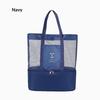Leakproof Dry Wet Separation Storage Bag Double Layer Portable Handbag for Beach Travel Swimming Gym Daily Use