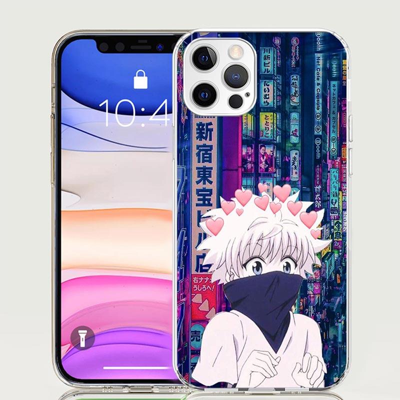 Hunter HXH Killua Phone Case For iPhone 17 Air 16 15 Plus 11 14 Pro Max 13 Mini 12 7 8 + SE Pattern Art Customized Cover 17 Air