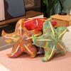 Soft Pillow Sleeping Back Cushion Starfish Plush Doll Marine Animal Plush Toy Starfish Stuffed Toys