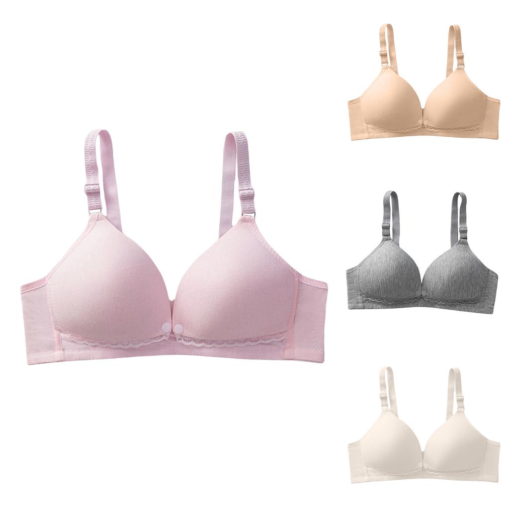 Women's Underwear Breastfeeding Underwear Thin Front Buckle Collection Postpartum Breastfeeding Pregnant Women's Special Bra
