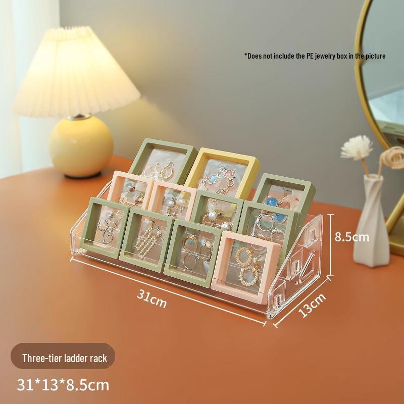 

Акриловая многоярусная подставка для парфюмерии, коллекционных карточек, косметики и лака для ногтей