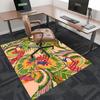 1pc Parrot Paradise Chair Mat: Anime Cartoon Design, Non-Slip Carpet for Office and Home Decor - Perfect Gift for Any Season!A060
