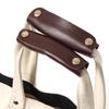 Valiza moale Mâner de protecție pentru bagaje Mâner învelit din piele Cărucior anti-accident vascular cerebral Curea de umăr Tampă de prindere Husă Accesorii pentru geanta