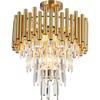 Lampa Przysufitowa Madison 9 E14 Złoty Milagro Ml8806