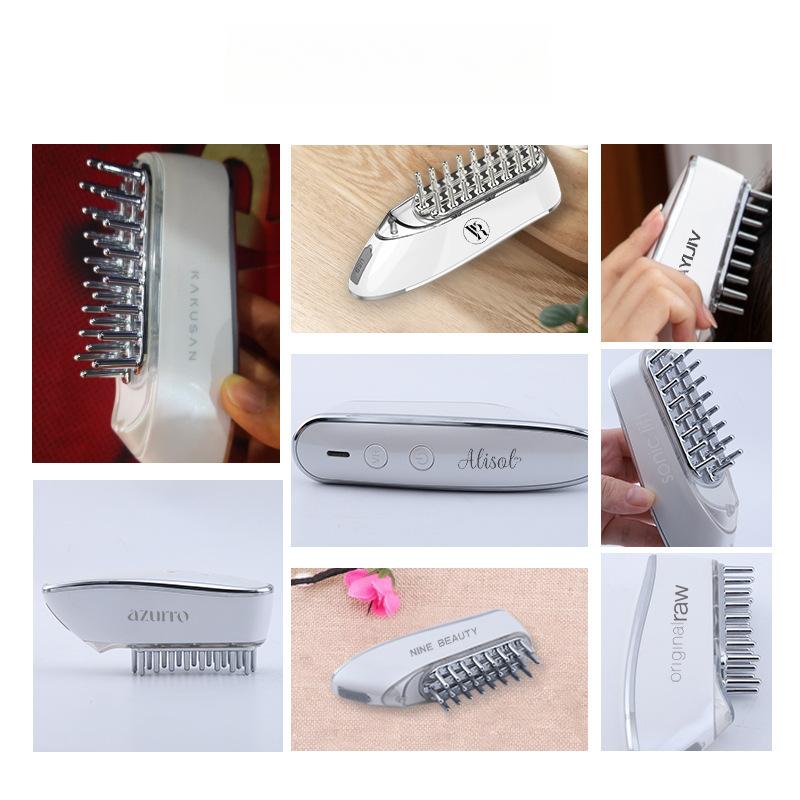 EMS Micro Current Massage Comb Red Light Hair Care Comb Skin Medicine Device Multifunctional Meridian Massage Comb
